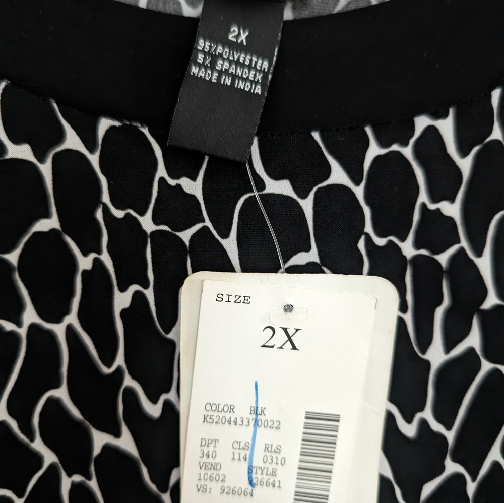 MSK Dress 2X NWT - Picture 4 of 6